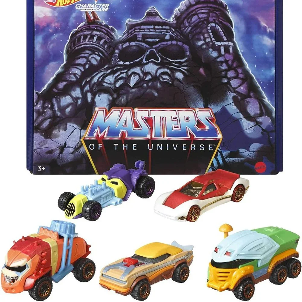 NEW Hot Wheels He-Man Masters of the Universe 5-Pack 1:64 Scale Collectible Cars